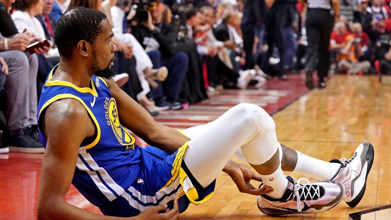 "An injury could seep in and f*** s*** up": When Kevin Durant foreshadowed his own Achilles tear with Warriors in 2019 playoffs on the No Chill Podcast with Gilbert Arenas