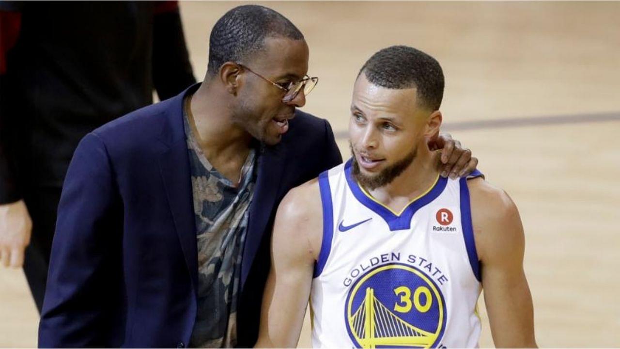 "I've never seen that during a game before!": Andre Iguodala recalls how Stephen Curry surprised the entire team with his epic trash-talk