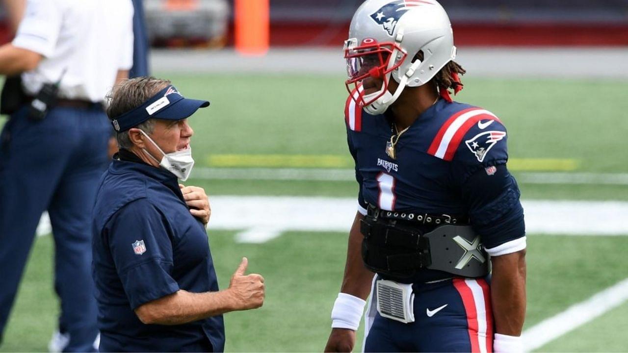 New England Patriots Starting QB: Bill Belichick says "Cam Newton's our starting quarterback" over Mac Jones