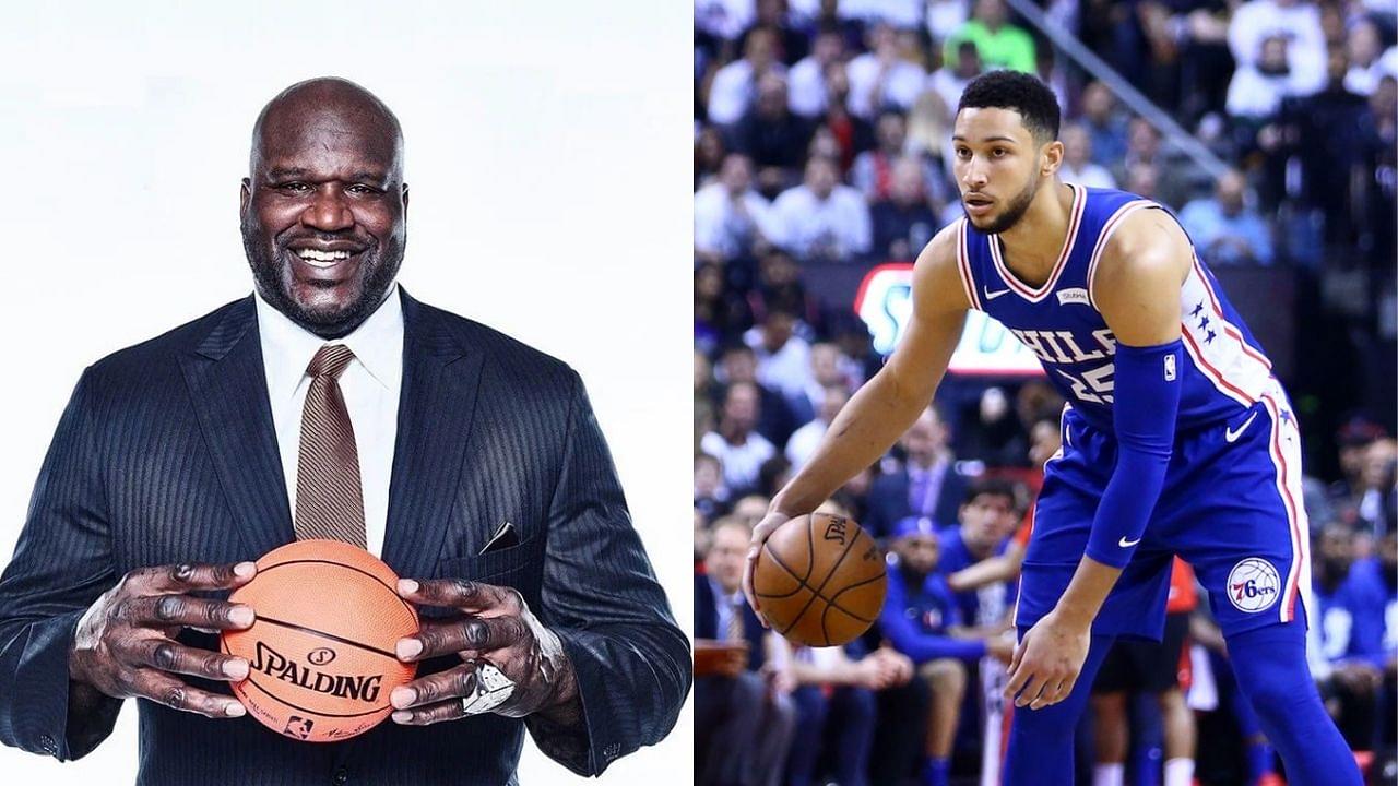 "When I'm going at Ben Simmons, it's not from a bad place": Lakers' legend Shaquille O'Neal explains his comments on the Sixers' star