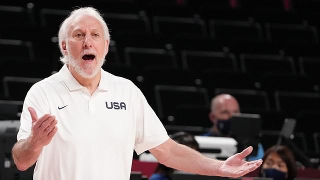"I wouldn't touch that question with a 10-foot pole": Team USA Head Coach Gregg Popovich has a hilarious reply when asked whether he would like France or Slovenia in the Gold-medal game