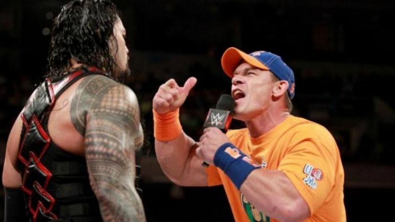 Roman Reigns discusses his feud with John Cena back in 2017