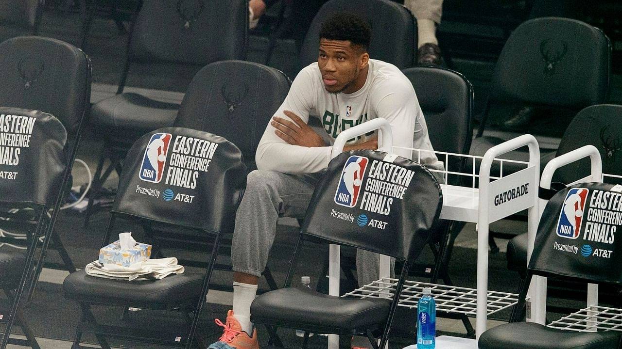 "Giannis makes his free throws in longer time than the Olympics 110m hurdles": NBA fans hilariously troll Bucks' 2-time MVP and 2021 NBA champion for his abysmal free throw shooting routine