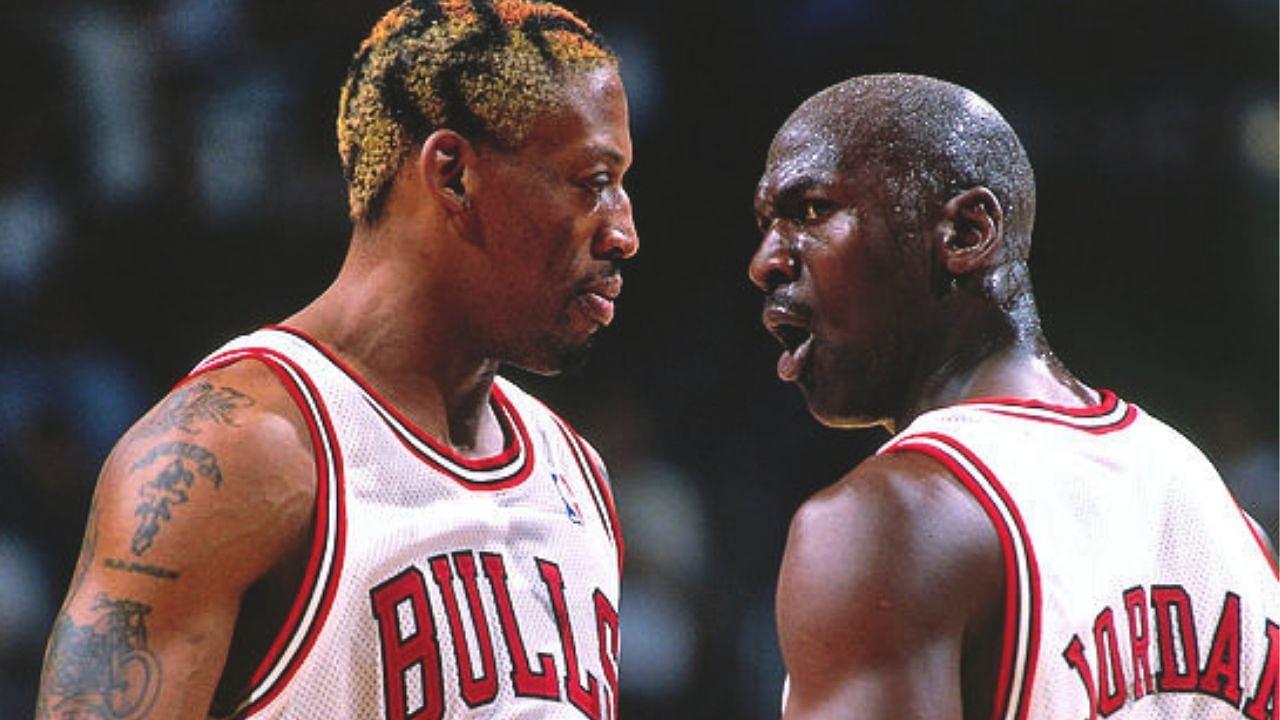 “Michael Jordan is going to sink the free throw anyway so why rebound”: When Dennis Rodman had complete faith in the Bulls legend to come in clutch in Game 6 against the Jazz