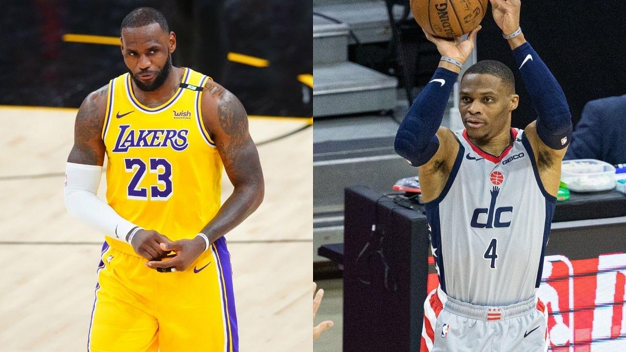 “Russell Westbrook can finally teach LeBron James rap lyrics”: NBA fans hilariously look at the upside of ‘Brodie’ teaming up with Lakers MVP as the former lip-syncs to ‘Gunna’