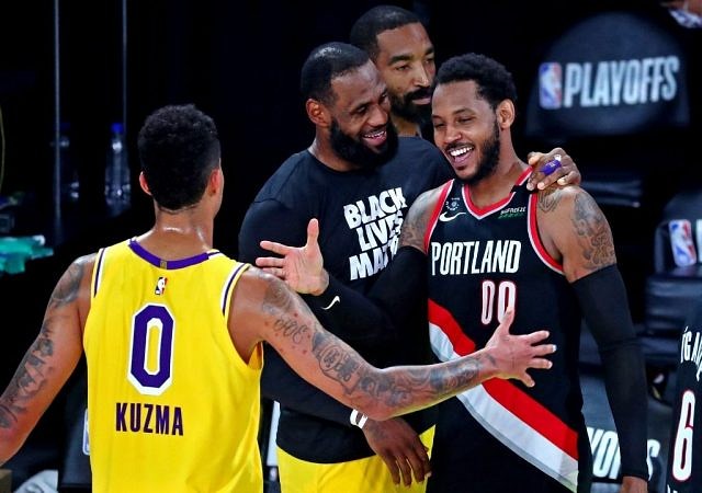 "LeBron James, AD, Melo and Russell Westbrook together would be dope": Reggie Miller calls out NBA fans' hypocrisy in criticizing players for not winning championships