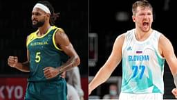 "FIBA Patty Mills vs Olympics Luka Doncic could only have 1 winner": NBA Twitter lauds the Australian and Slovenian superstars as the Boomers win their first-ever Olympic medal