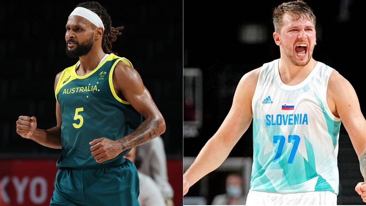 "FIBA Patty Mills vs Olympics Luka Doncic could only have 1 winner": NBA Twitter lauds the Australian and Slovenian superstars as the Boomers win their first-ever Olympic medal
