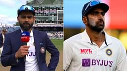 "Thought about getting Ashwin in": Virat Kohli explains why R Ashwin didn't make it to Indian XI in Leeds Test