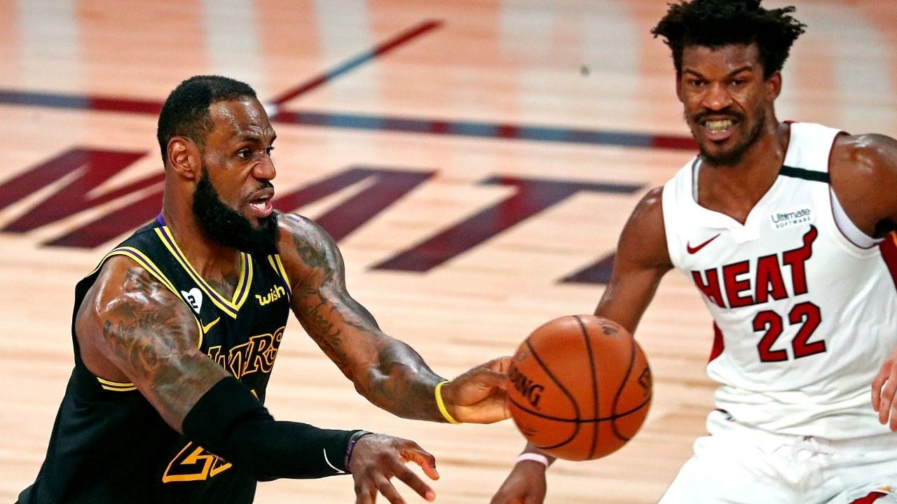 “LeBron James is the best all-around and most dynamic player the league has ever seen”: Jimmy Butler explains what makes the Lakers MVP one of the toughest players to guard