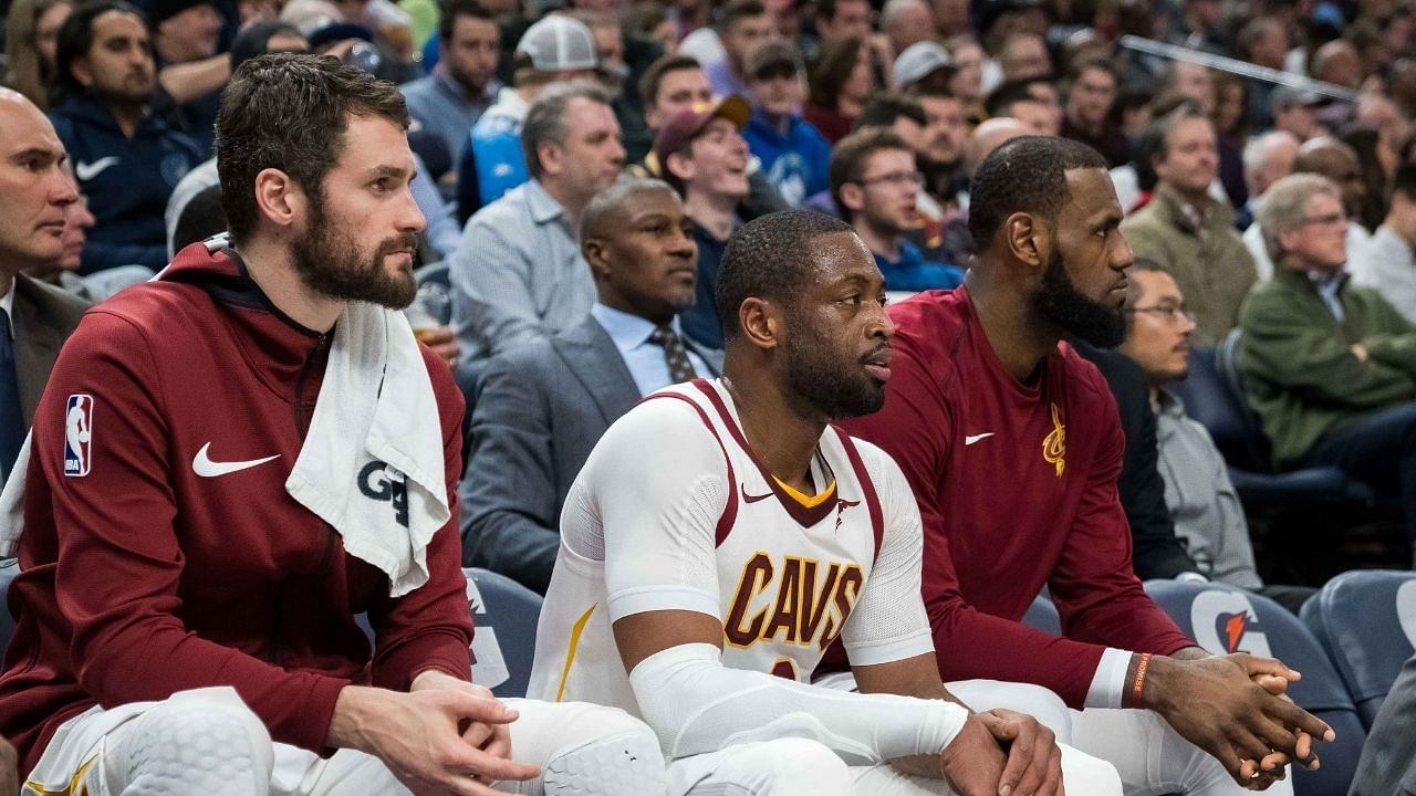 “Kevin Love may not like me but I hope I can apologize to him”: Dwyane Wade expresses remorse over ill-flavored incident with Cavaliers in 2018