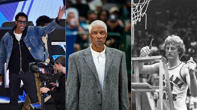 "Start Larry Bird, bench Scottie Pippen, cut Dr. J": Hall of Famer Chris Mullin questionably cuts Julius Erving for Scottie on the Knuckleheads Podcast with Q&D