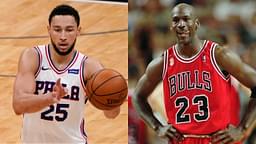 "Ben Simmons is a better playoff performer than Michael Jordan!": Statistics show how the Sixers' star boasts a better TS% than the Bulls' legend