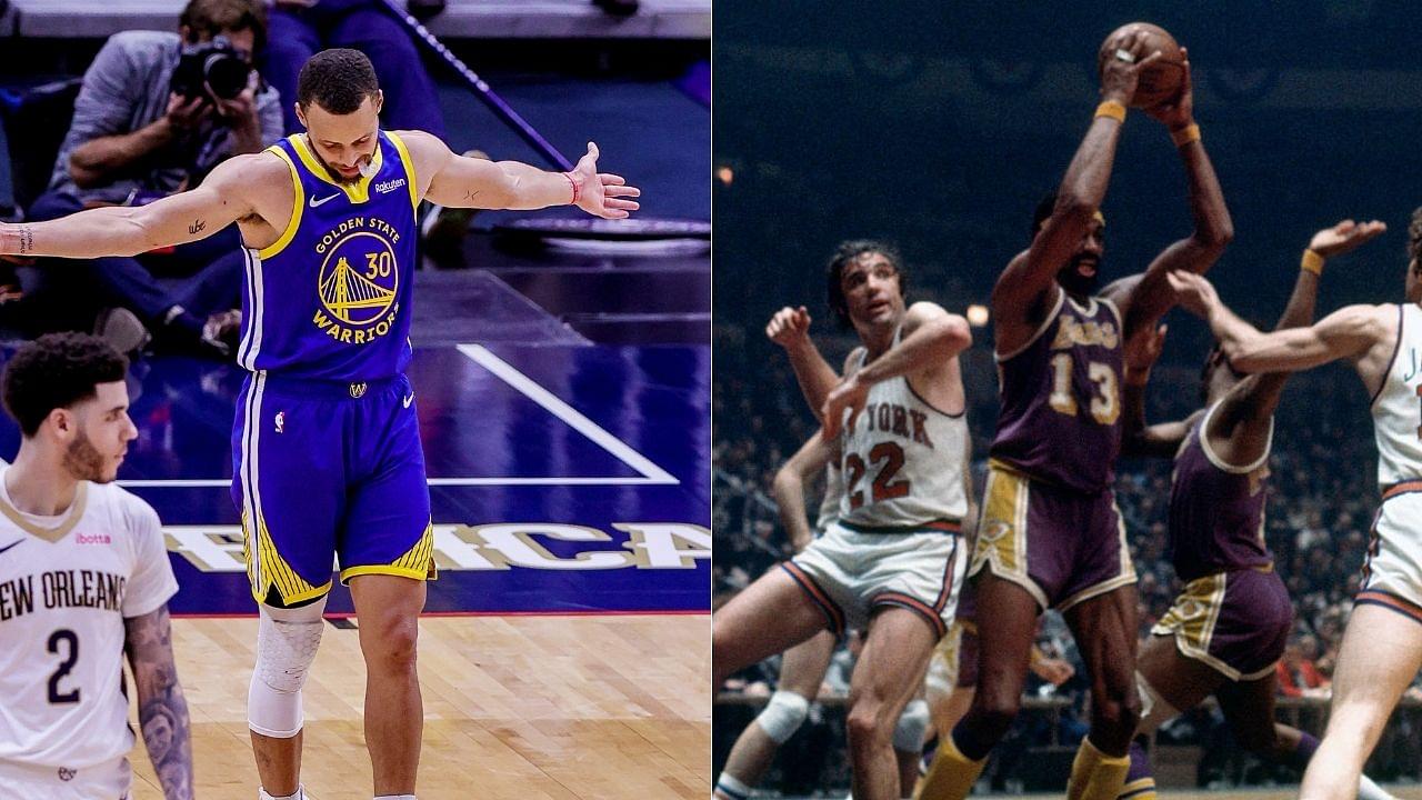 Wilt Chamberlain has missed almost double the free throws in one season compared to what Stephen Curry has missed in his entire career