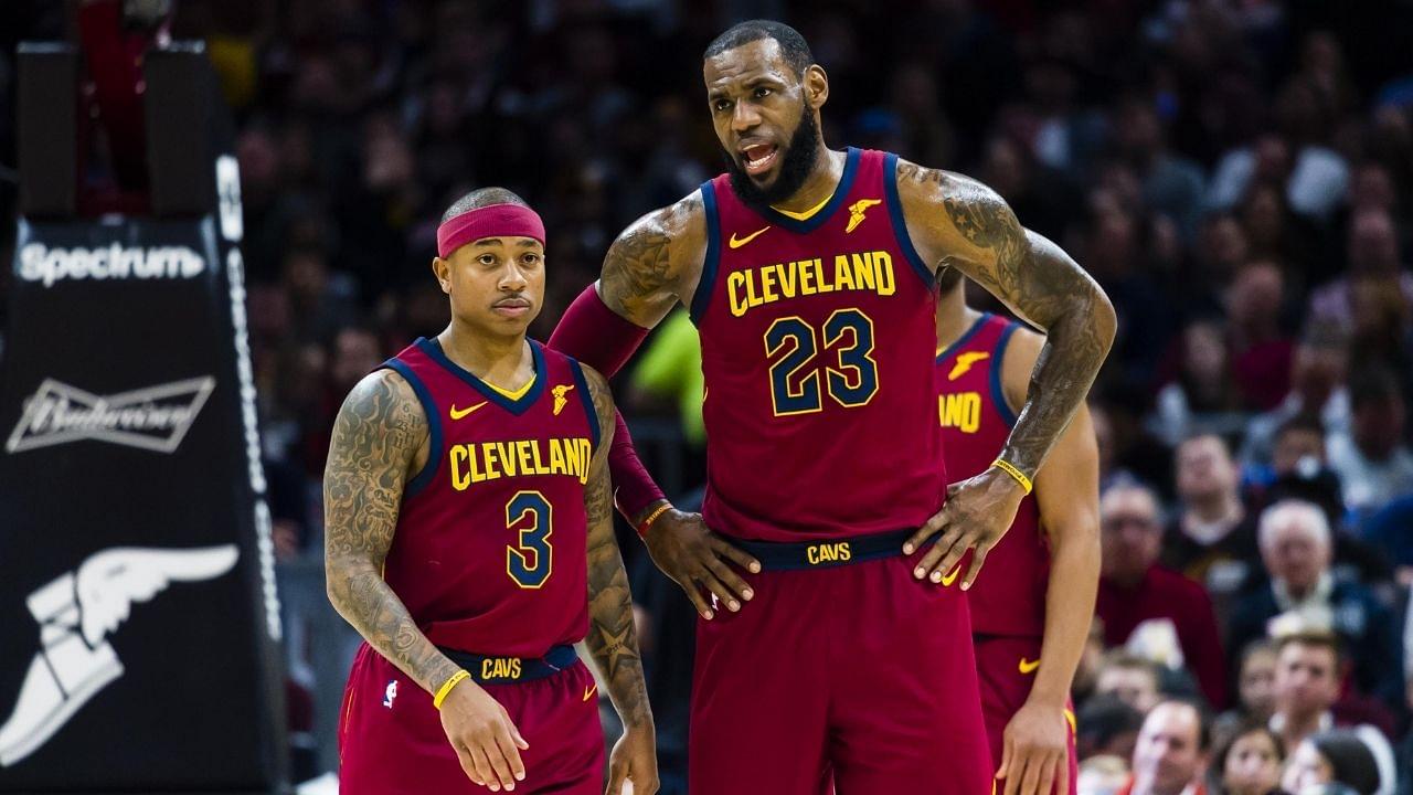 "LeGM is at it again, hypes up Isaiah Thomas": LeBron James shows love to the former Celtics guard in the midst of Lakers free agency rumors