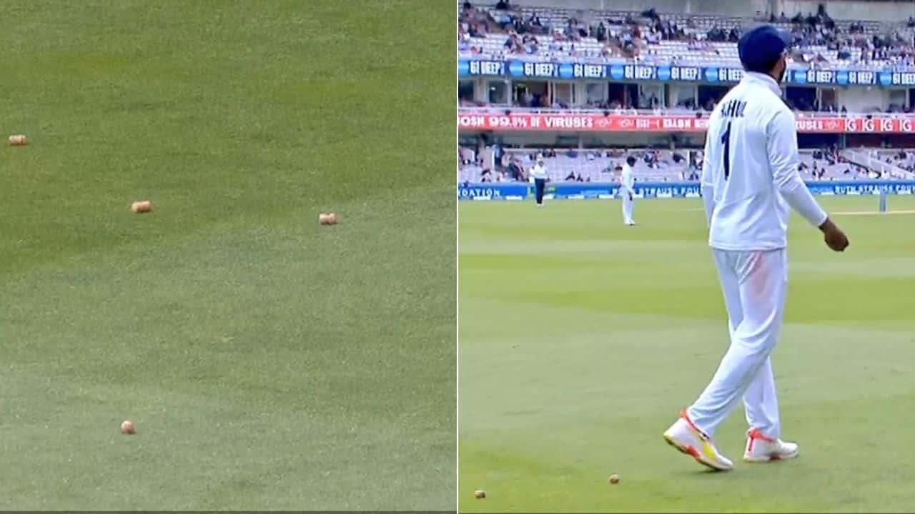 Bottle corks video Virat Kohli asks KL Rahul to throw bottle corks