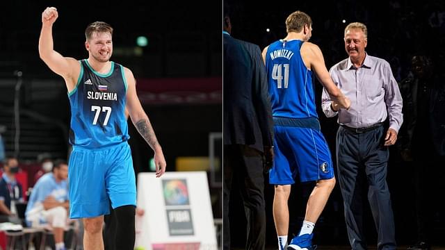 "Luka Doncic is 'baby Larry Bird'? He's 'maybe' Bird at best!": Skip Bayless shuts down comparisons between Celtics legend and the Mavericks' successor to Dirk Nowitzki