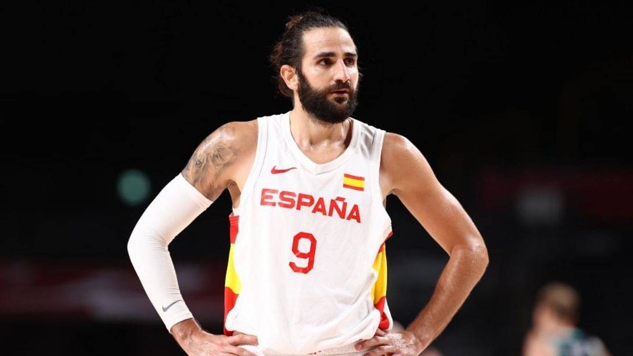 "Ricky Rubio is a different breed when playing for his country": NBA Twitter goes crazy after the 2019 FIBA World Cup MVP puts up 38 points in Spain's quarterfinals loss to Team USA at Tokyo 2020