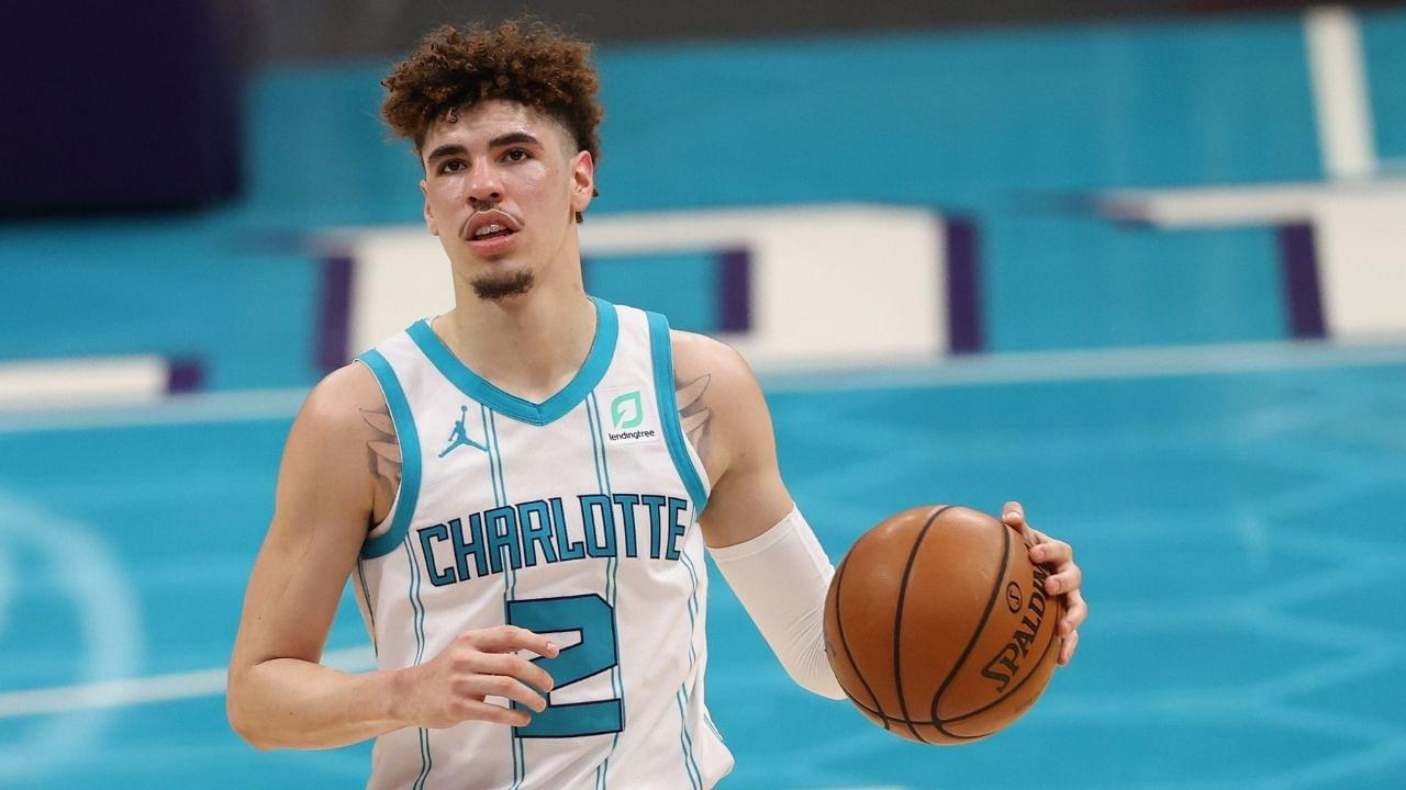 "Just give it to me already!": LaMelo Ball continues his hilarious grand campaign to acquire the #1 jersey for the Hornets ahead of this upcoming season