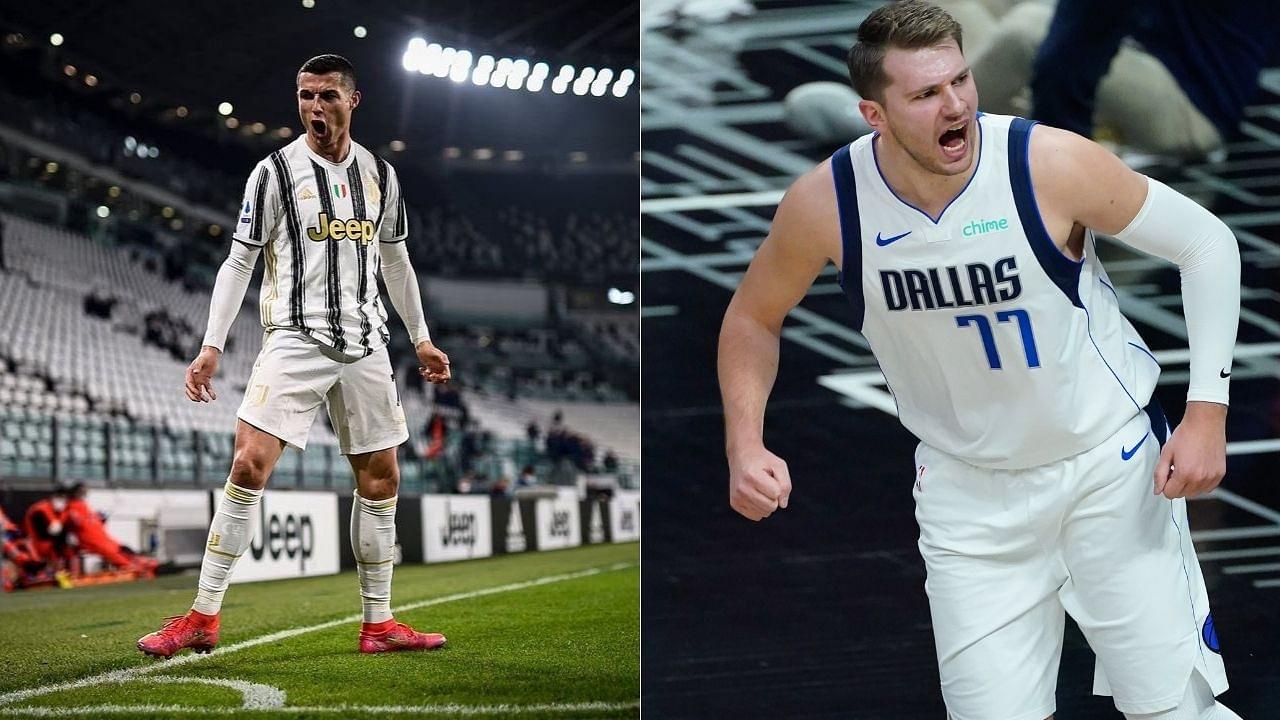 "I was so nervous meeting Cristiano Ronaldo, I couldn't even talk": Luka Doncic had a fanboy moment just before meeting the Real Madrid legend