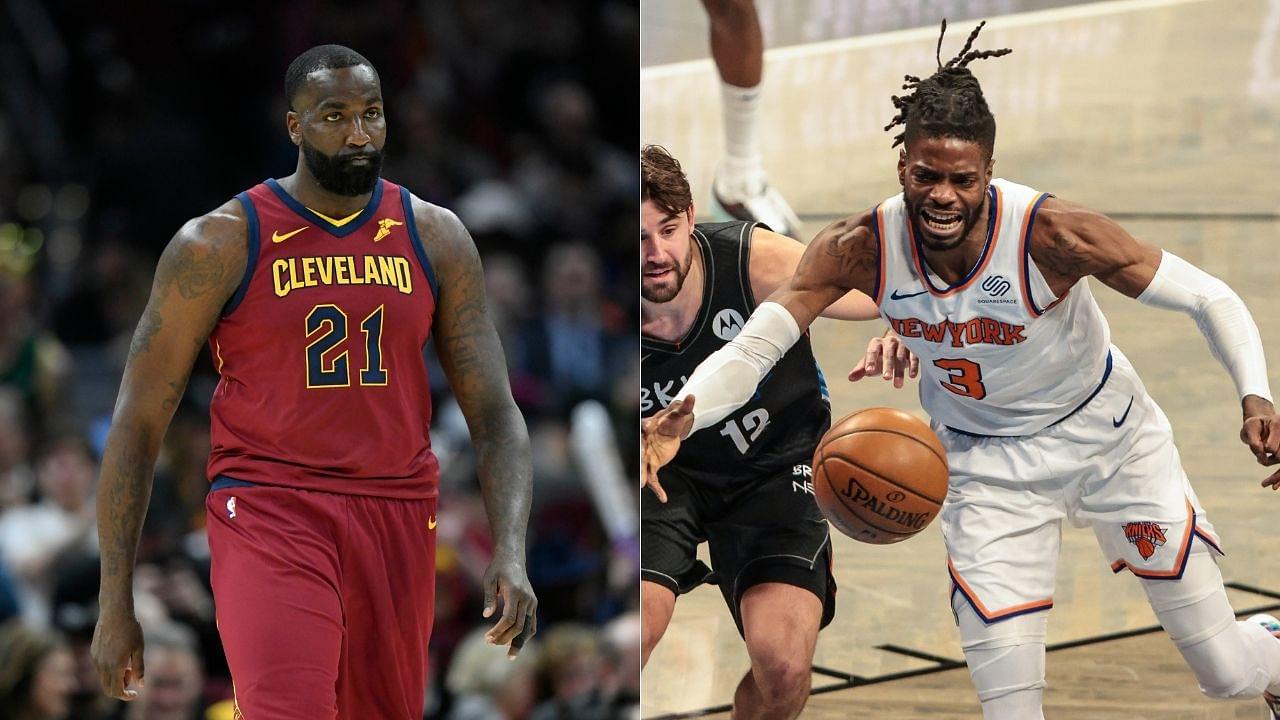 "Kendrick Perkins, you're a clown!": Knicks star Nerlens Noel has some choice words for the ESPN analyst after being asked to drop suit against Rich Paul