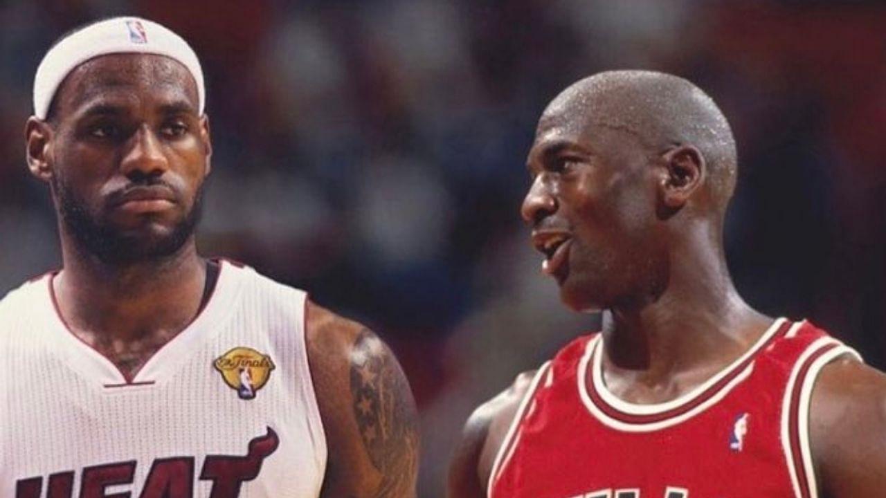 "Michael Jordan only has 3, to LeBron James' 5!": Incredible playoff stat enhances Lakers star’s ‘clutch gene’ status over the Bulls Legend