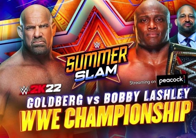 Bobby Lashley vs Goldberg WWE Championship match made official for SummerSlam