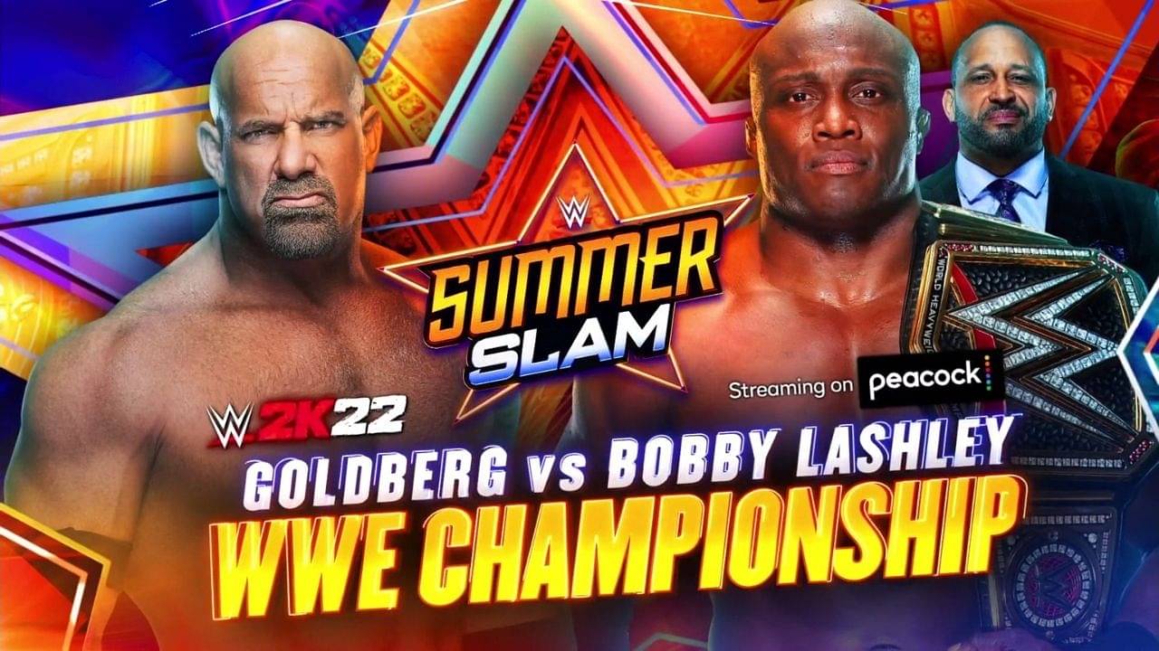 Bobby Lashley vs Goldberg WWE Championship match made official for SummerSlam