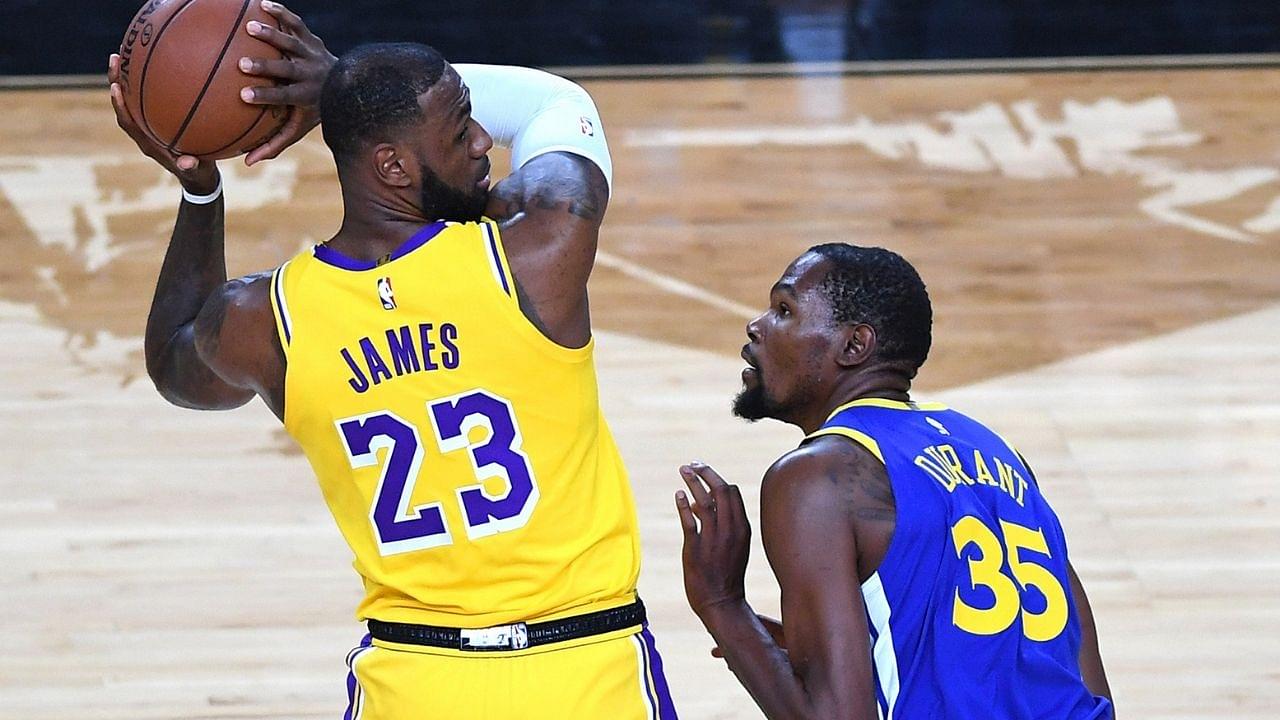 “Anything LeBron James does, you guys talk about it like its breaking news”: When Kevin Durant sided up for the Lakers superstar while on the Bill Simmons Podcast