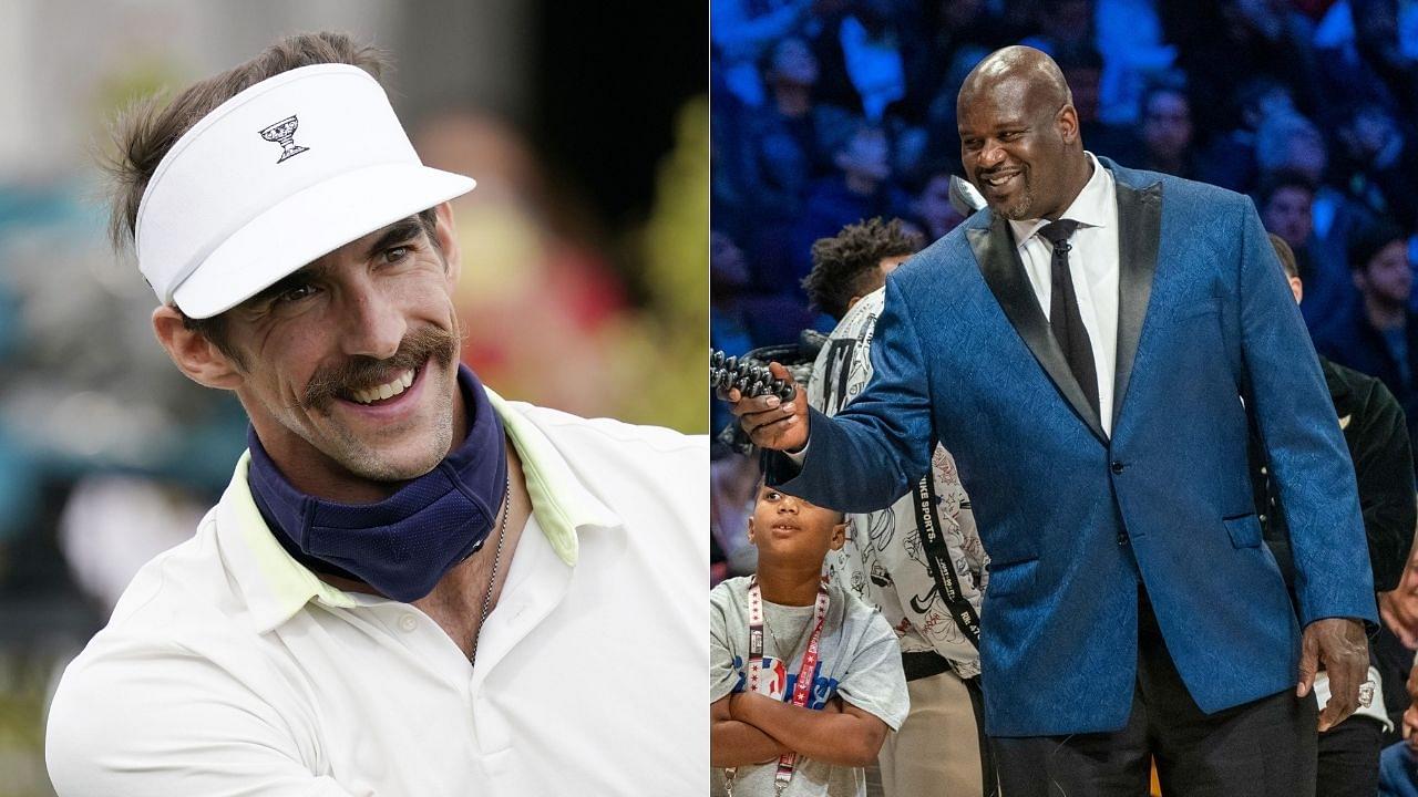 "Shaquille O' Neal almost beat Michael Phelps in a swimming competition": When 'Shaquaman' competed with greatest swimmer of all time in 3 races