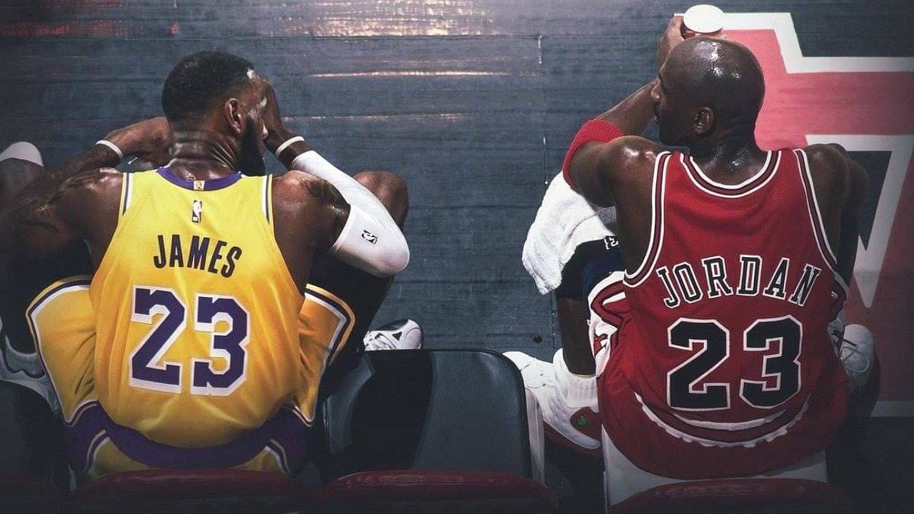 influenza Estándar seguro LeBron James can be this team's Michael Jordan!": NBA community uncovers a  shocking similarity between the current Lakers roster, and the 1998  champions Bulls team - The SportsRush