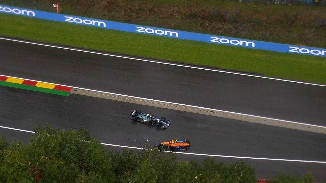 Lando Norris crash: Watch McLaren star suffer a massive collision at Spa's Raidillon during qualifying