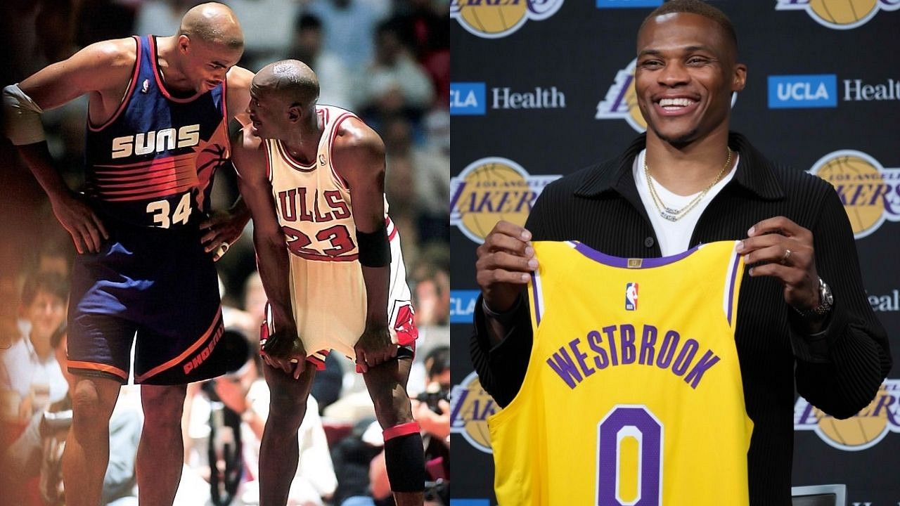 “Michael Jordan didn’t play as hard as Russell Westbrook”: Charles Barkley shockingly takes the Lakers star over the Bulls legend when it comes to effort
