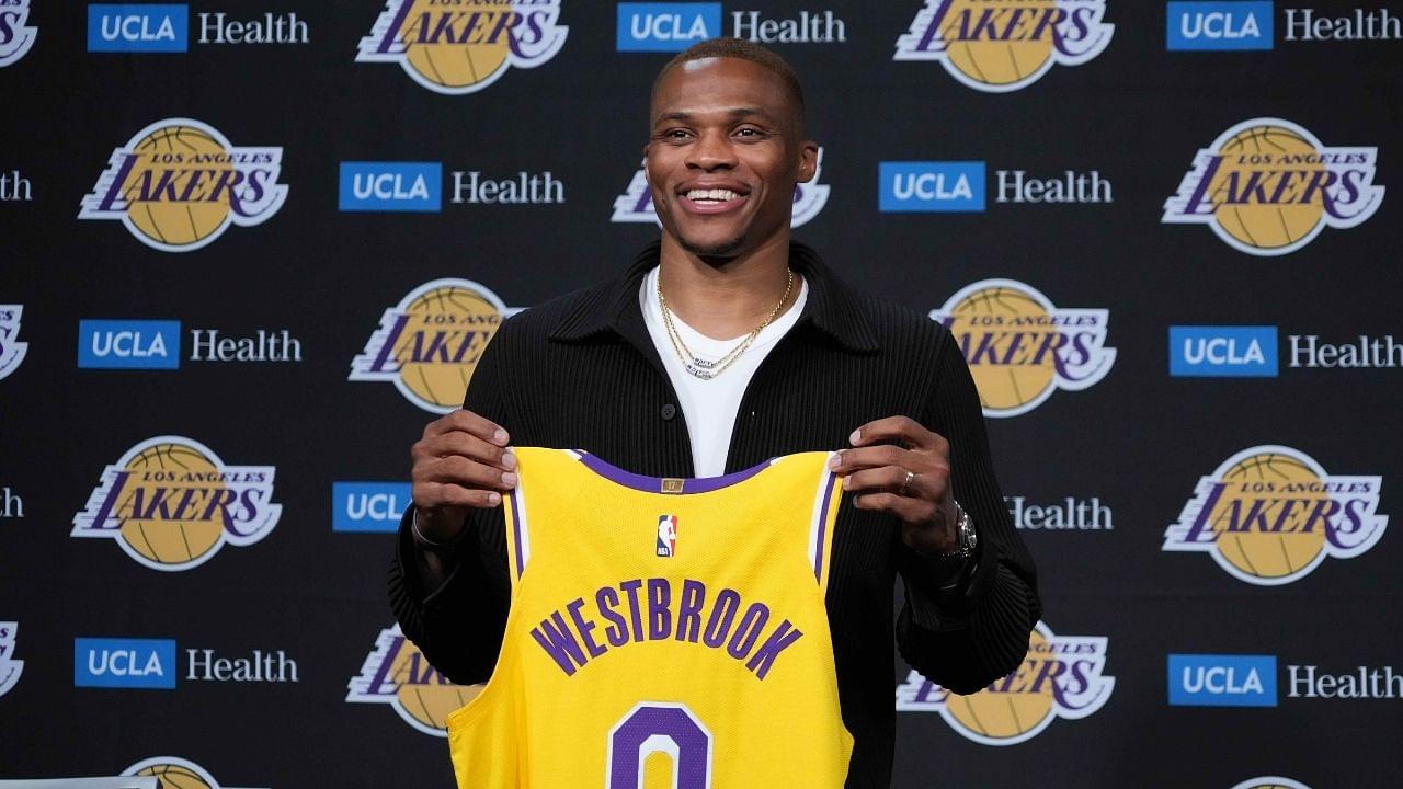 "No way 9 PGs in the NBA are better than Russell Westbrook": Shannon Sharpe slams Lakers star’s rating as the 10th best PG in latest polls