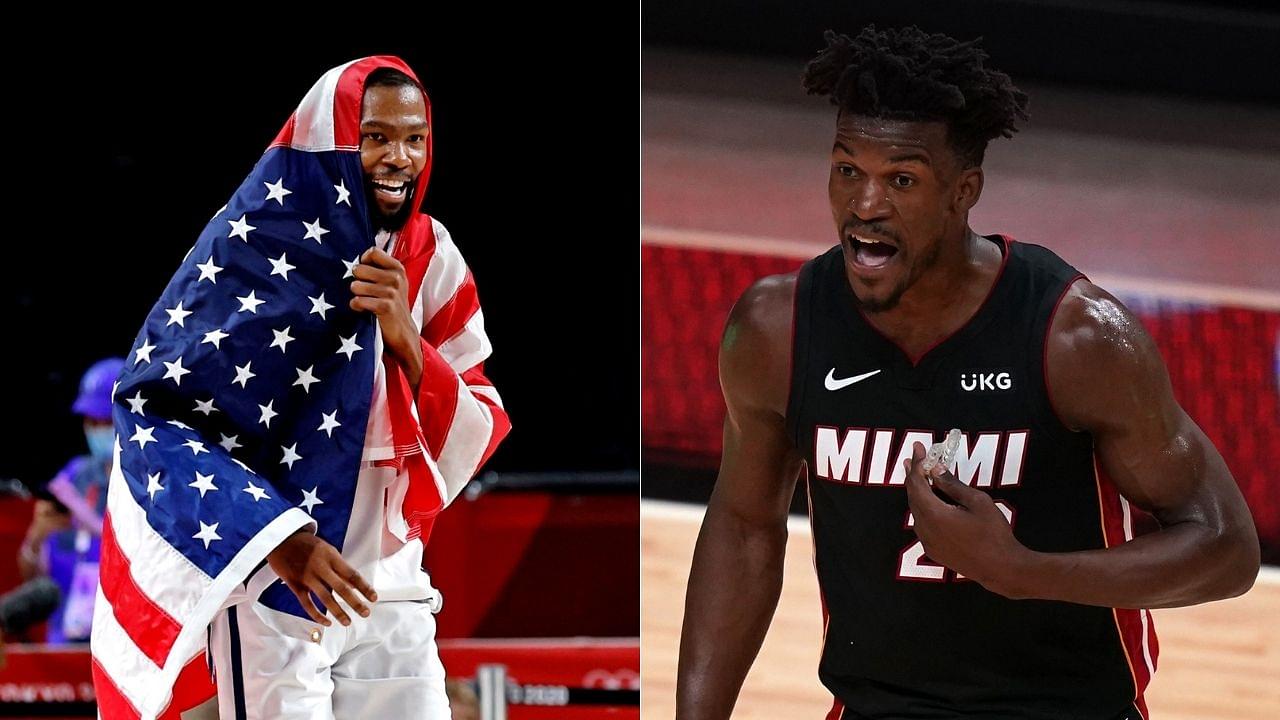 "Jimmy Butler has a higher net income than Kevin Durant for 4 years": NBA fan calculates taxes for Nets and Heat superstars while taking shots at Dennis Schroder