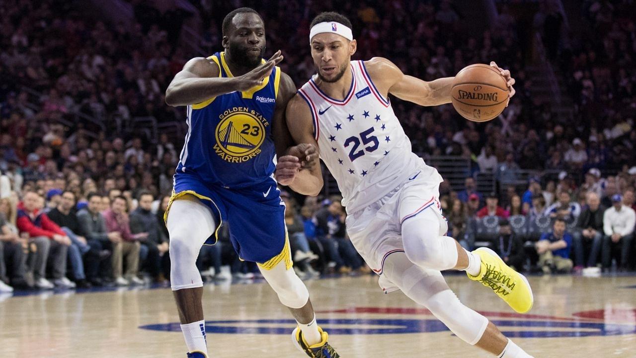 “Warriors should trade Draymond Green for Ben Simmons”: Chris Broussard outlandishly suggests the Sixers forgo the Damian Lillard sweepstakes for the former DPOY