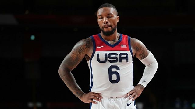 “None of has come here with the mentality of individually dominate games”: Damian Lillard discloses his true feelings after getting benched in crunch time for Team USA at Tokyo 2020