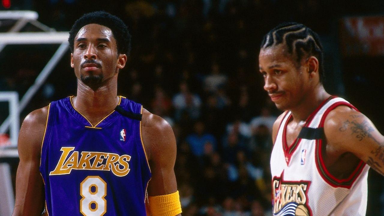 “Kobe Bryant studied me by watching sharks hunt seals”: Allen Iverson revealed that the Lakers legend tore up a hotel room in search of answers to guard the Sixers superstar