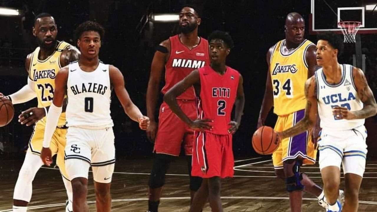 "LeBron James and Bronny, think you can handle this heat?": Lakers' legend Shaquille O'Neal challenges the King and Dwyane Wade in a father-son 2v2