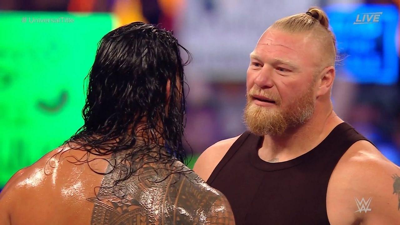 Top WWE star explains why Brock Lesnar chose to go after Roman Reigns