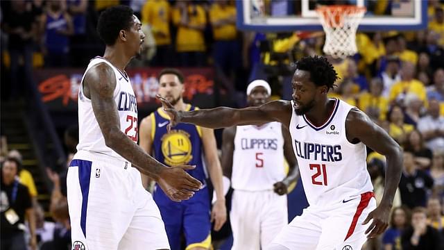 "Don't talk to us!": Video of former Clippers' stars Patrick Beverly and Lou Williams celebrating Kawhi Leonard and Paul George's signing goes viral