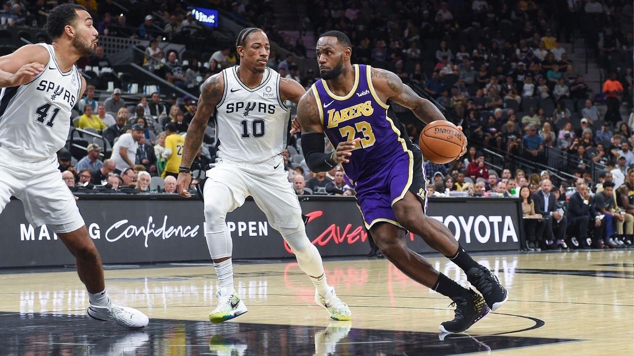 “LeBron James is one of the few dictators in the league”: DeMar DeRozan professes his love for the Lakers MVP amidst NBA trade rumors