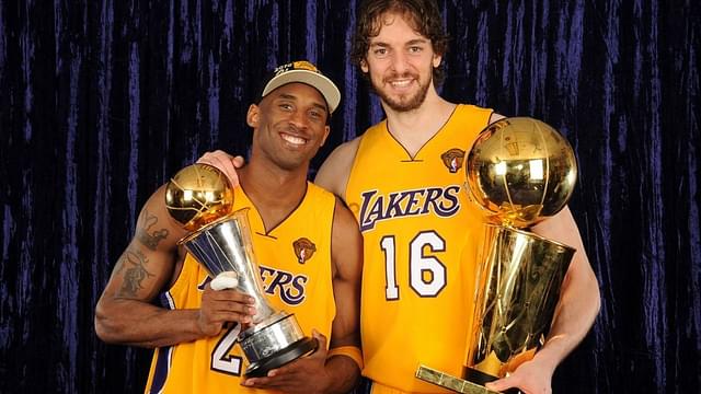“Game 7, 2010 NBA Finals against the Boston Celtics”: Pau Gasol names the 2010 championship win with Kobe Bryant as his favorite memory at the Staples Center