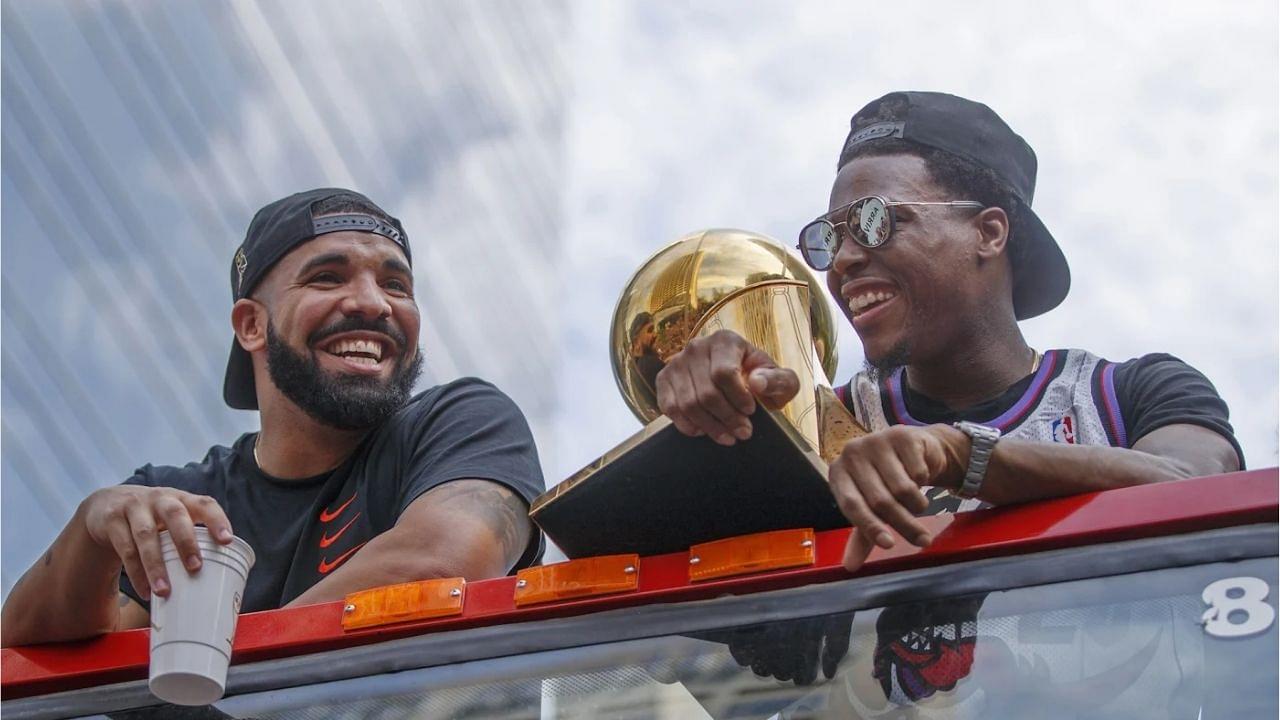 "Drake is such a fake fan?!": Toronto Raptors fans call out superstar rapper for his emotional goodbye to Kyle Lowry
