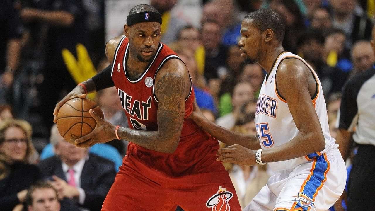 "He said I couldn't shoot it, so I did": When LeBron James absolutely destroyed Kevin Durant and the Thunder because of a trash-talking fan
