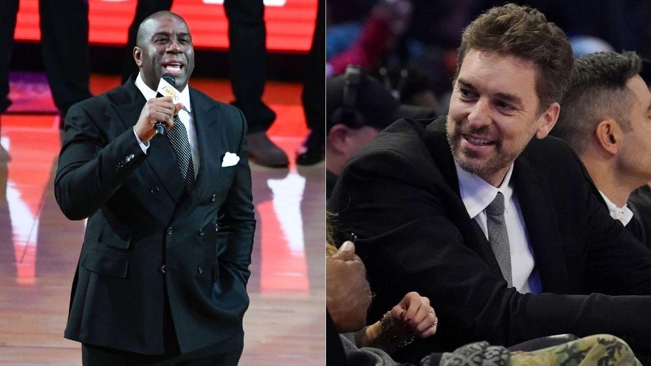 “It was sad to hear Magic Johnson was retiring from basketball and his life was in serious risk”: How Pau Gasol aspired to be a doctor after the Lakers legend announced his retirement due to HIV in 1991