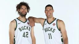 “Been congratulated way too many times on winning a championship”: Robin Lopez hilariously talks about how Bucks fans confuse him with his identical brother, Brook Lopez