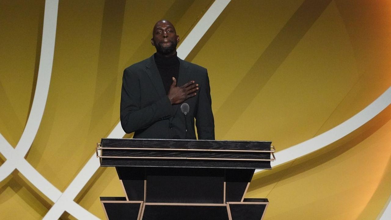 “Kevin Garnett was doing things before his time”: Kendrick Perkins snubs Charles Barkley, Dirk Nowitzki and Tim Duncan to name the Celtics legend as the “most skilled” PF of all time      