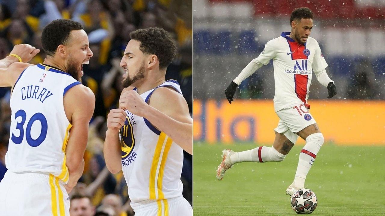 "He drops facts only Google knows": Stephen Curry and Neymar exchange stories about Klay Thompson and Dani Alves as their funniest teammates