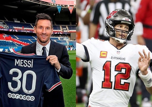 "Lionel Messi I Can Photoshop Laser Eyes For You!": Tom Brady Reacts to PSG Deciding to Pay Leo Messi's Wages Partly in Crypto